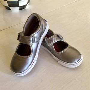 Keds Toddler Girl Silver Sneakers